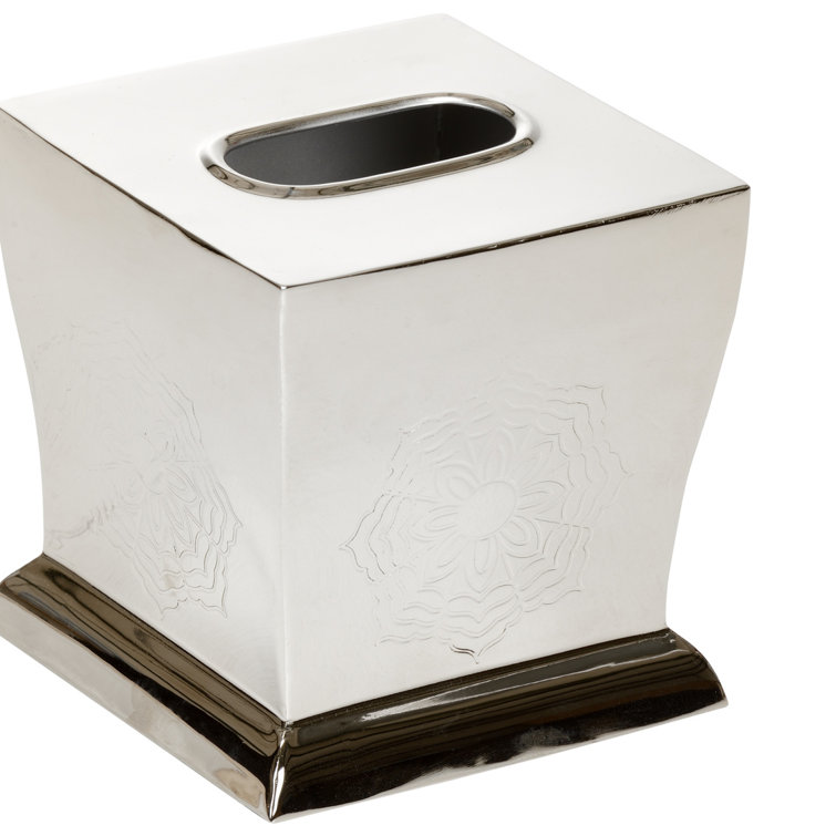 Waved Edge Tissue Box Cover